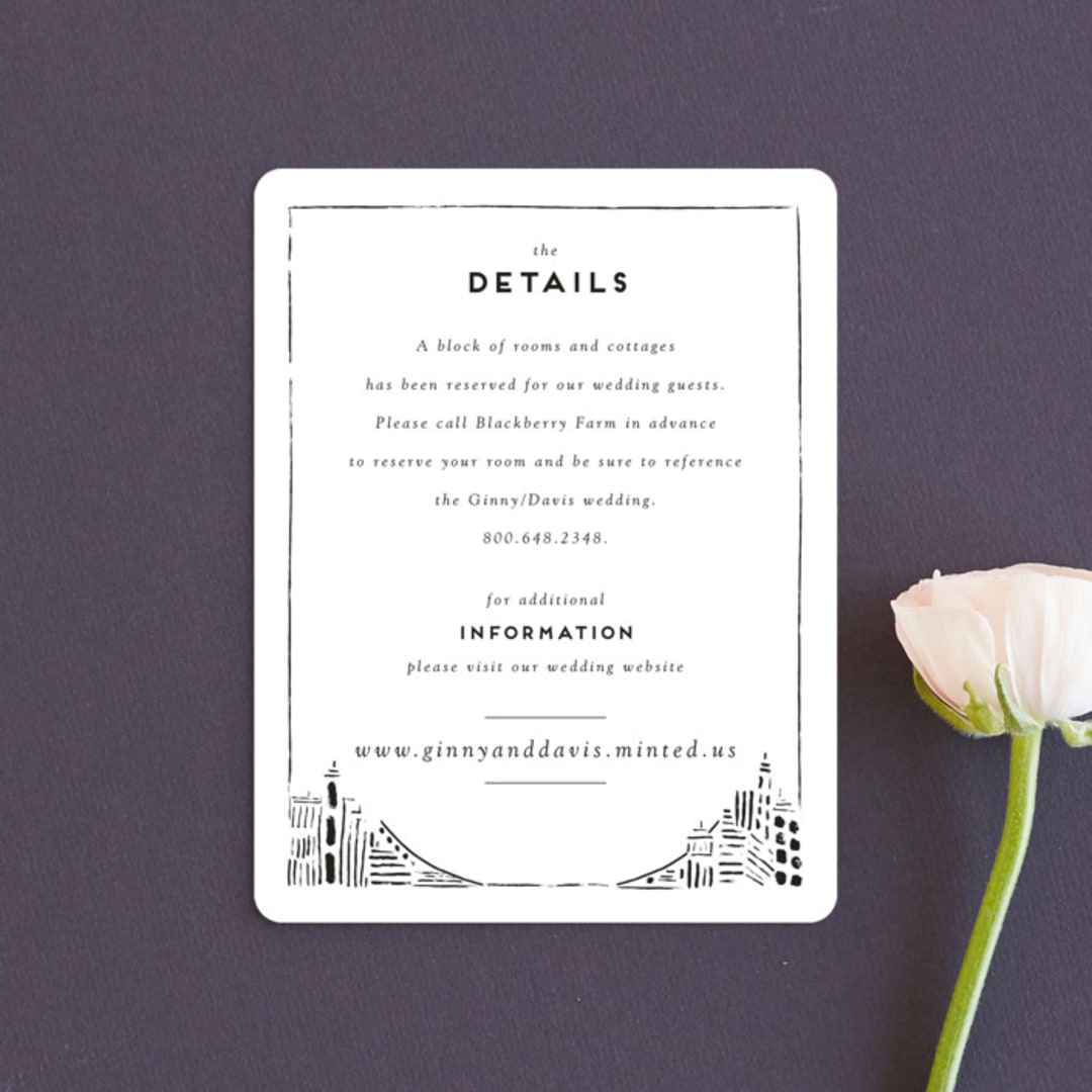 "Love In The City" - Direction Cards in Pearl by Shiny Penny Studio - Front