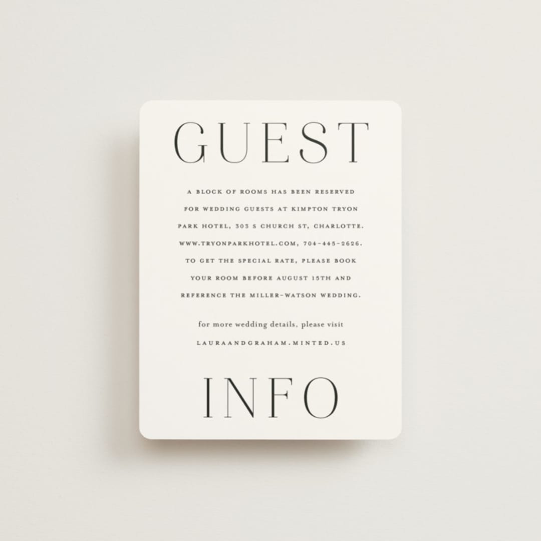 "conjoin" - Direction Cards in Pearl by Alethia Frye - Front