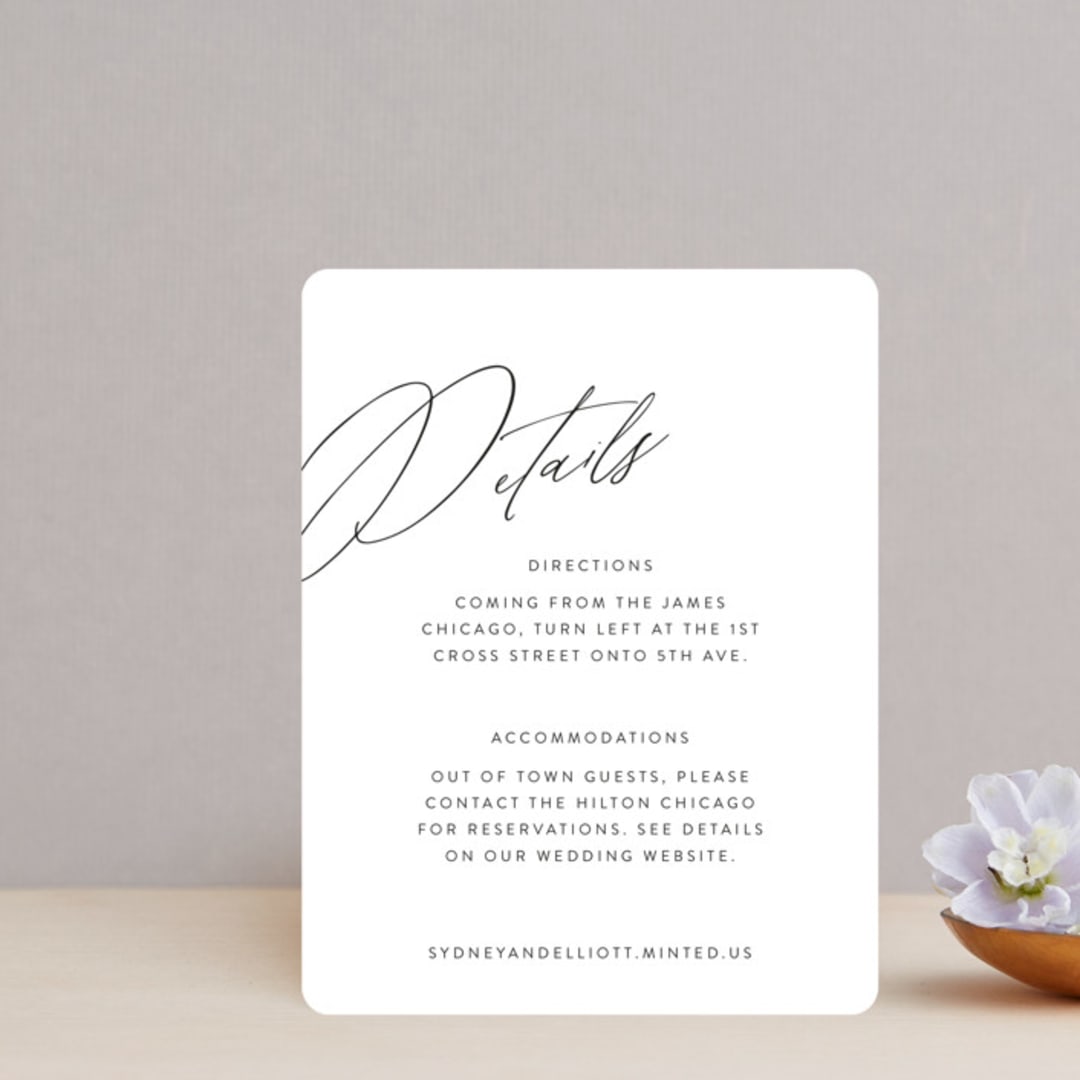 "By Your Side" - Direction Cards in Crest by Design Lotus - Front