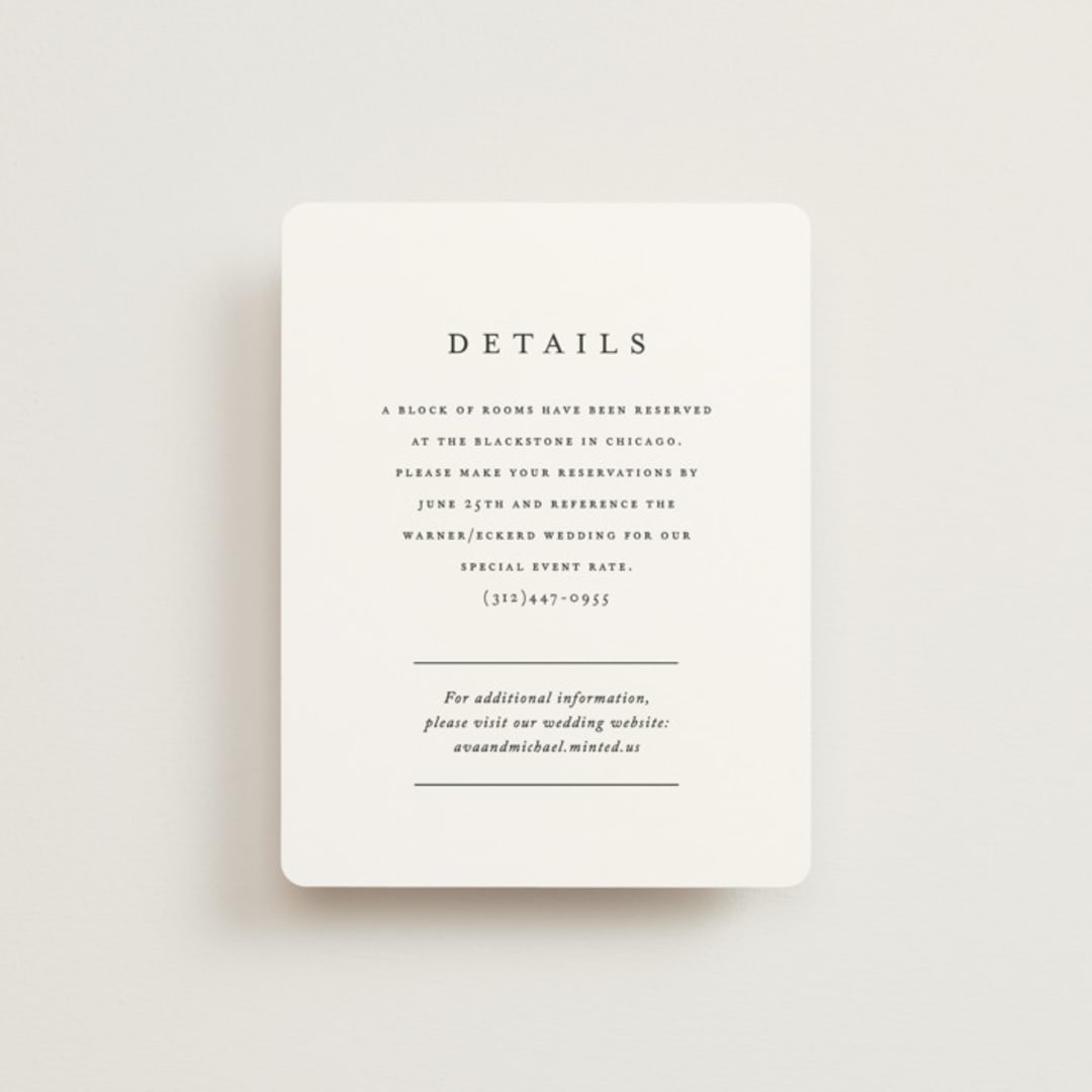"Delicate" - Direction Cards in Obsidian by Jennifer Postorino - Front
