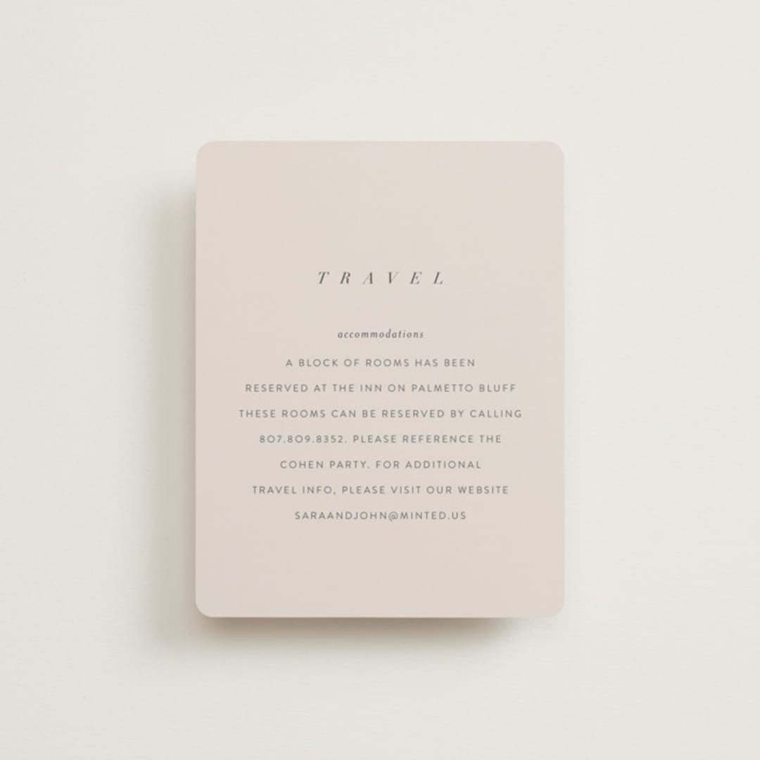 "palmetto" - Direction Cards in Palmetto by kelli hall - Front