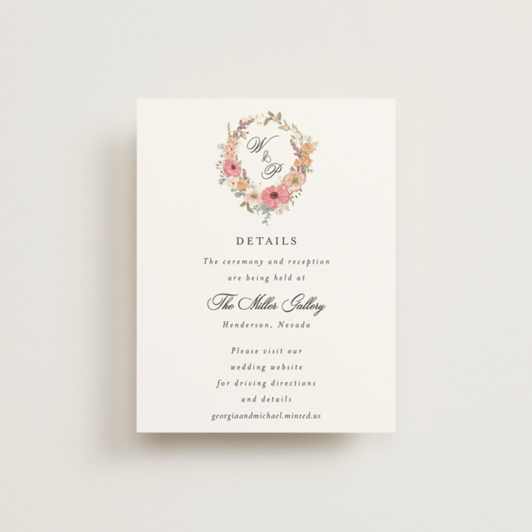 "Cherished" - Direction Cards in Sunset by Susan Moyal - Front