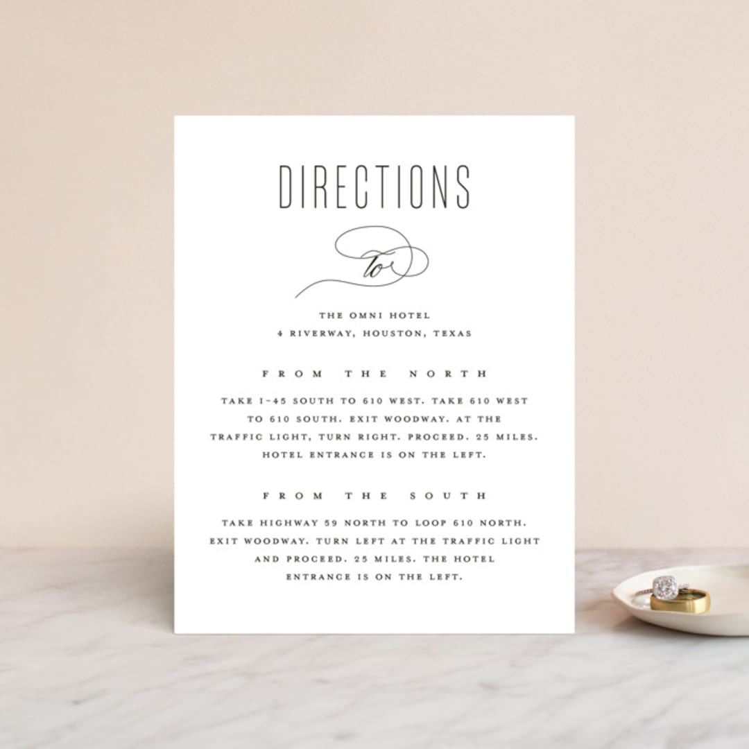 "Moderna" - Direction Cards in Cloud by Stacey Meacham - Front