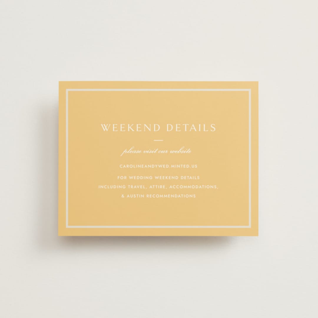 "Bocce" - Direction Cards in Melon by Megan Davis - Front
