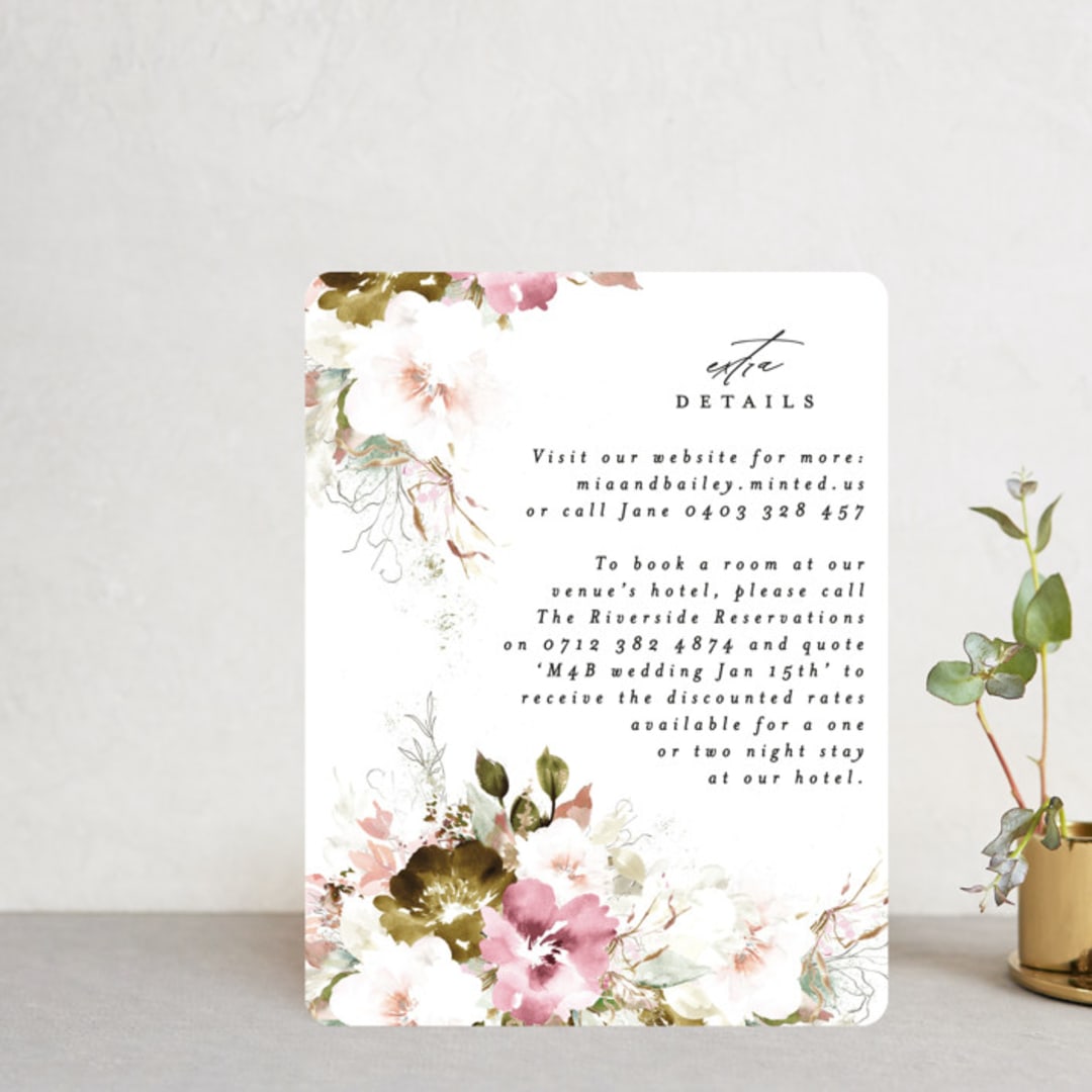 "Beautiful Spring" - Direction Cards in Spring by Phrosné Barwood - Front