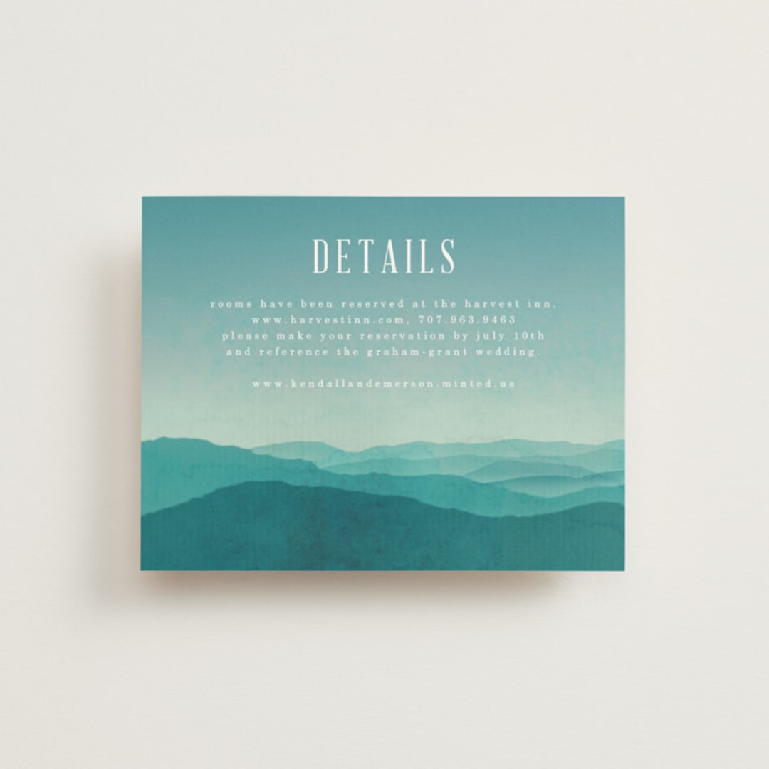 Misty Mountain Range