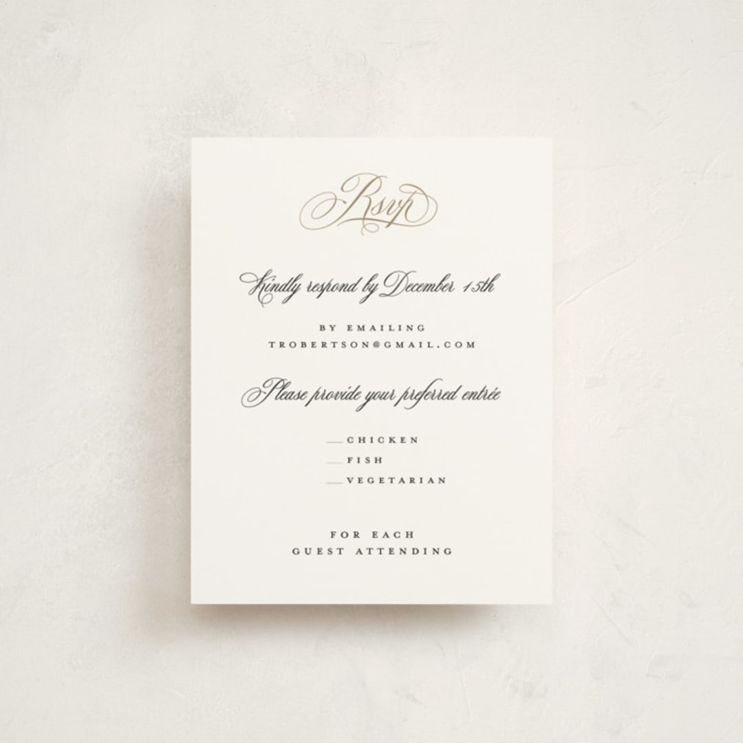 "Formal" - Debutante Party Enclosure Cards in Diamond by Jenna Holcomb - Front
