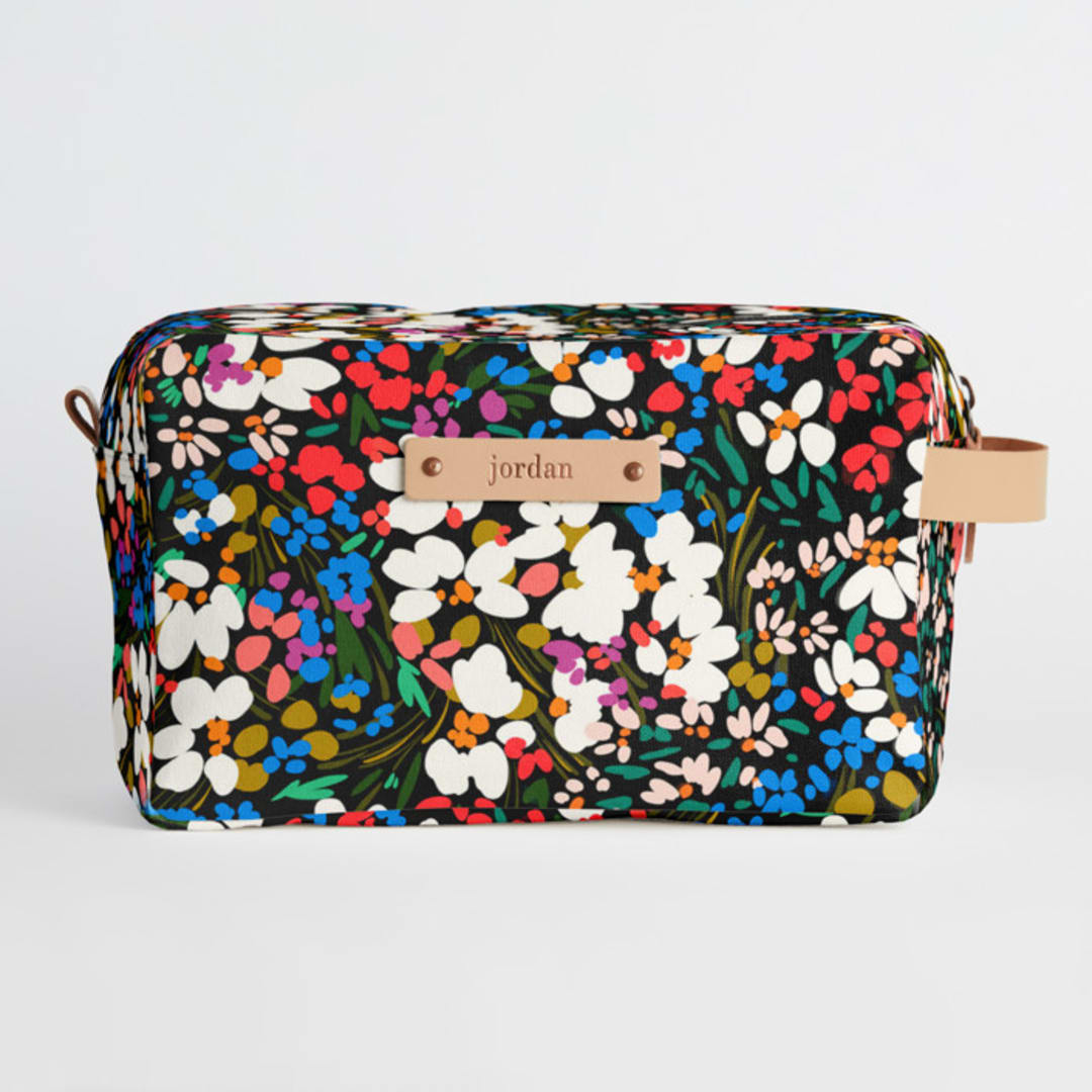 "garden club" - Dopp Kit in Roses by Angela Marzuki - Dopp Kit