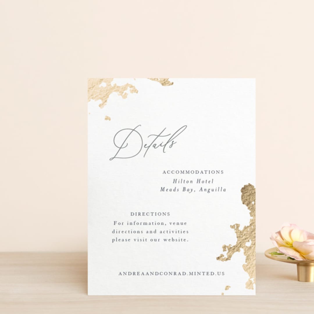 "far and away" - Direction Cards in Lily by Design Lotus - Front