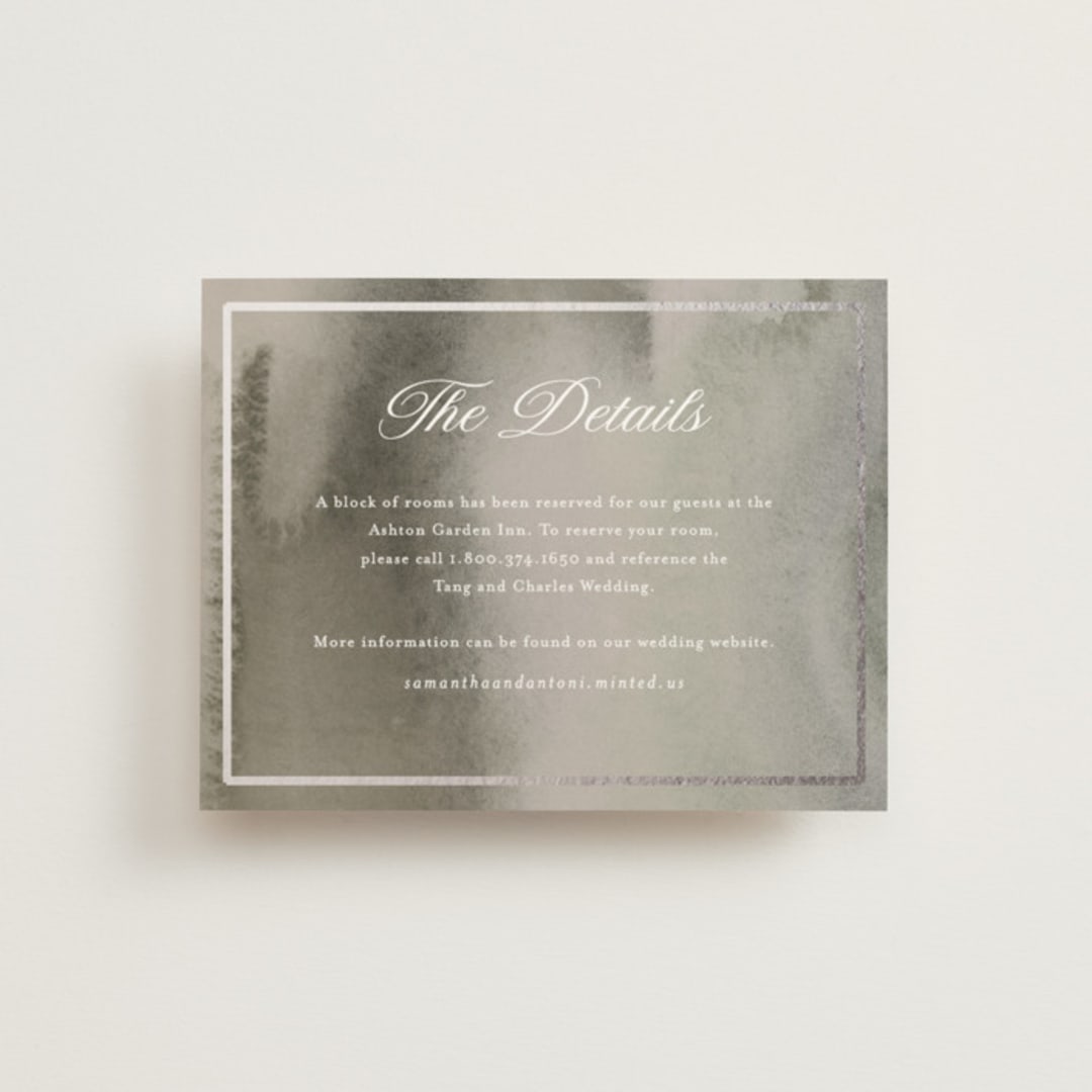 "Tux" - Direction Cards in Antique by Nicole Walsh - Front