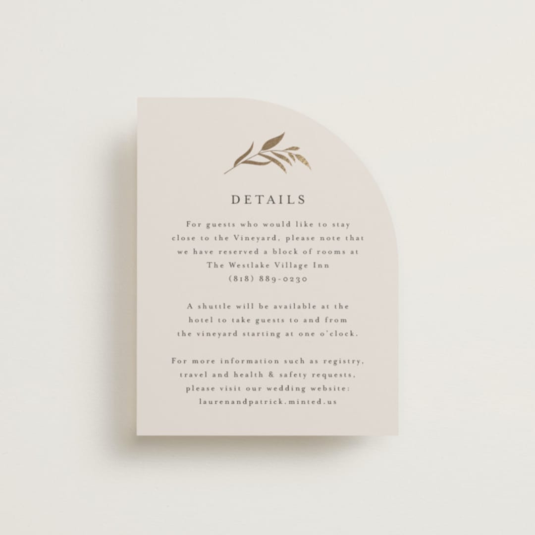 "Natural Monogram" - Direction Cards in Porcelain by Jennifer Postorino - Front