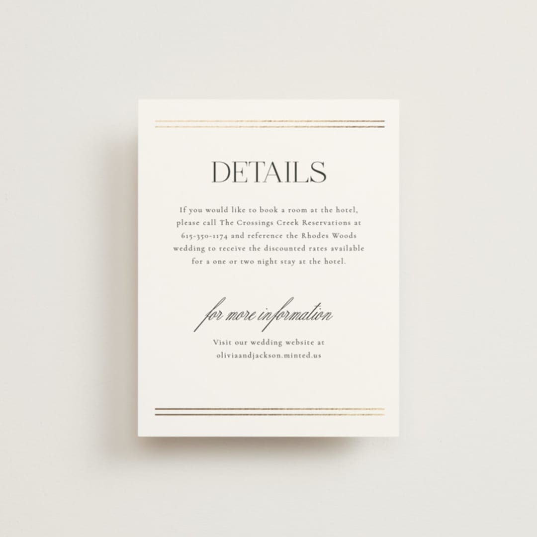 "Fineline" - Direction Cards in Spun Sugar by Jessica Williams - Front