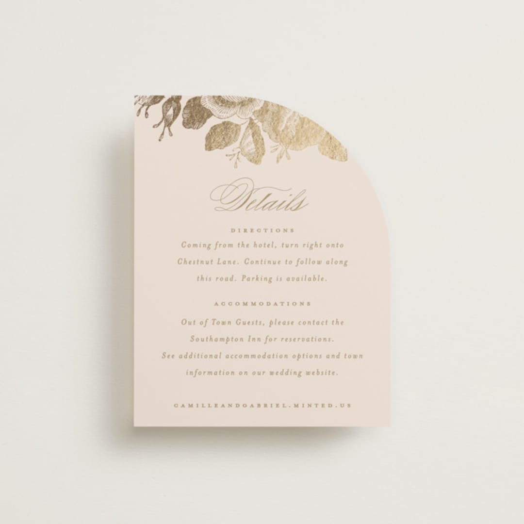 "Idyllic" - Direction Cards in Petal by Design Lotus - Front