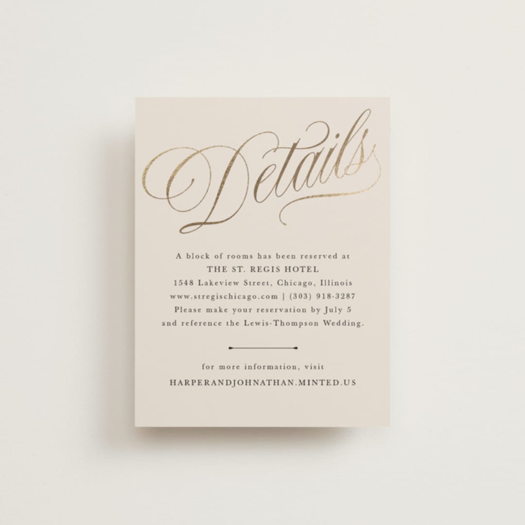 "Mirin" - Direction Cards in Linen by Kate Ahn - Front