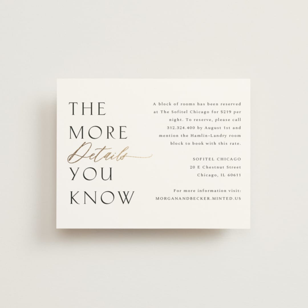 "Postcard" - Direction Cards in Snow by Kaydi Bishop - Front