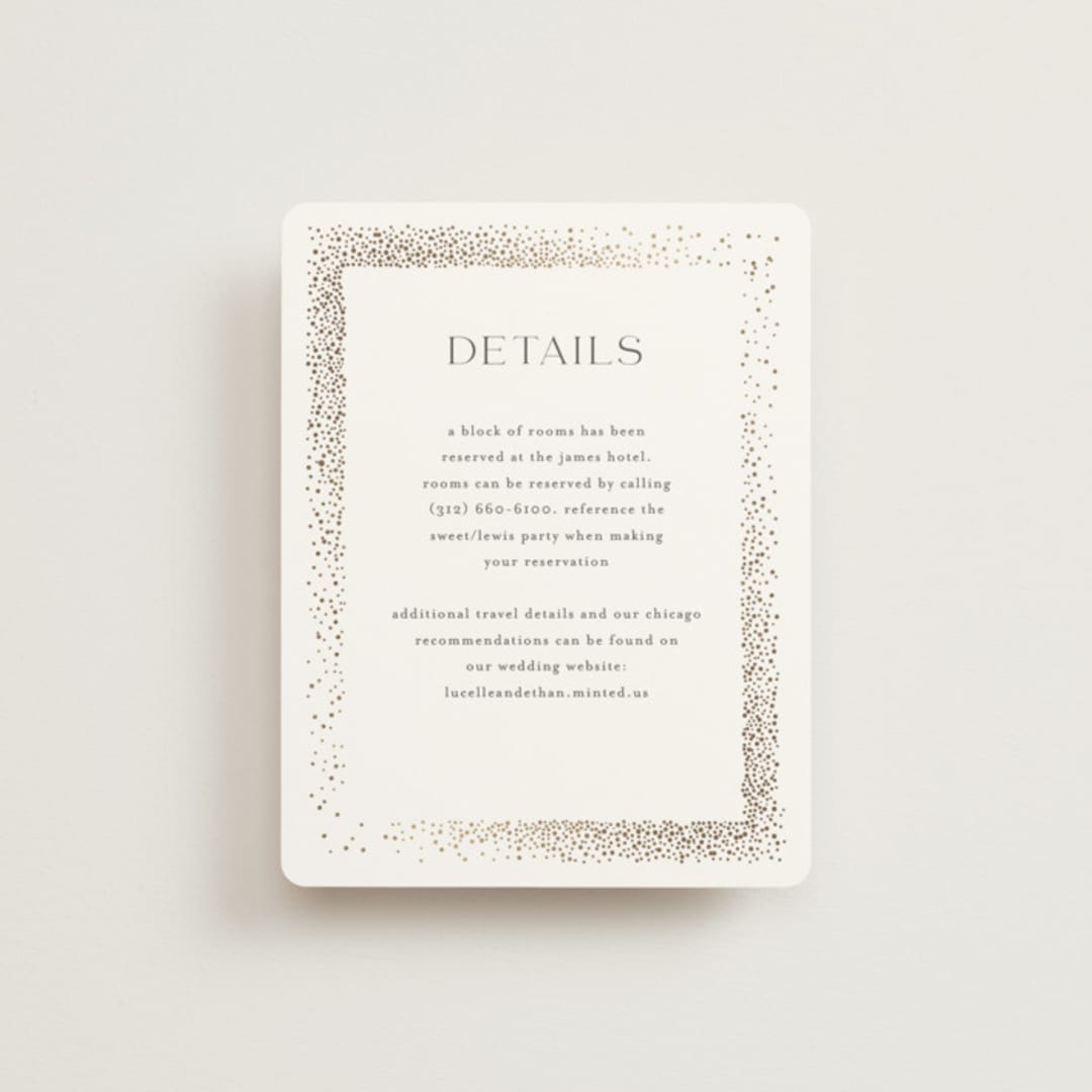 "Flicker" - Direction Cards in Sparkle by Pixel and Hank - Front