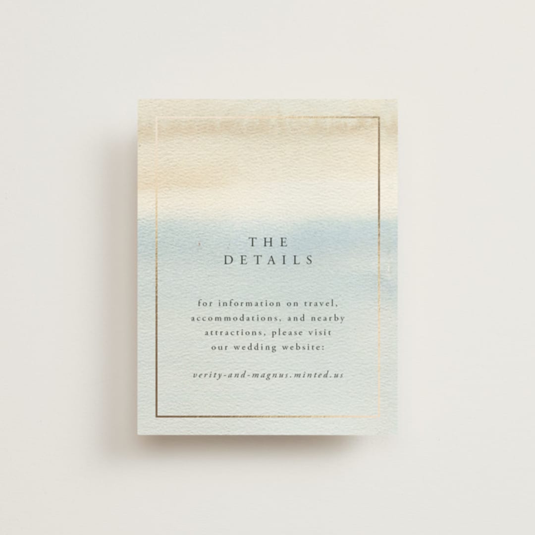 "Contemplate" - Direction Cards in Sand by Janean Hinger - Front