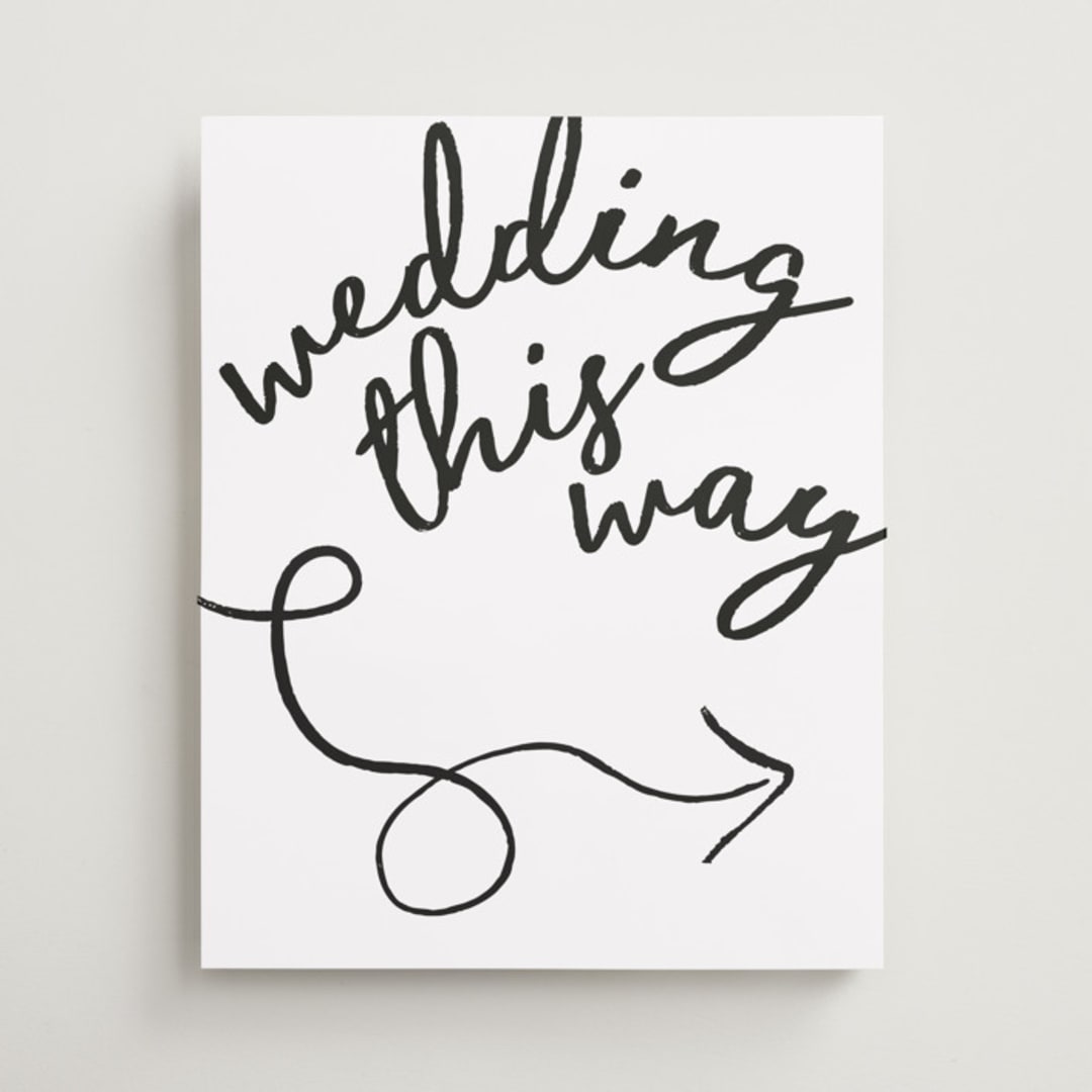 "Marlowe" - Direction Signs in Tuxedo by Kelly Watkins - Front