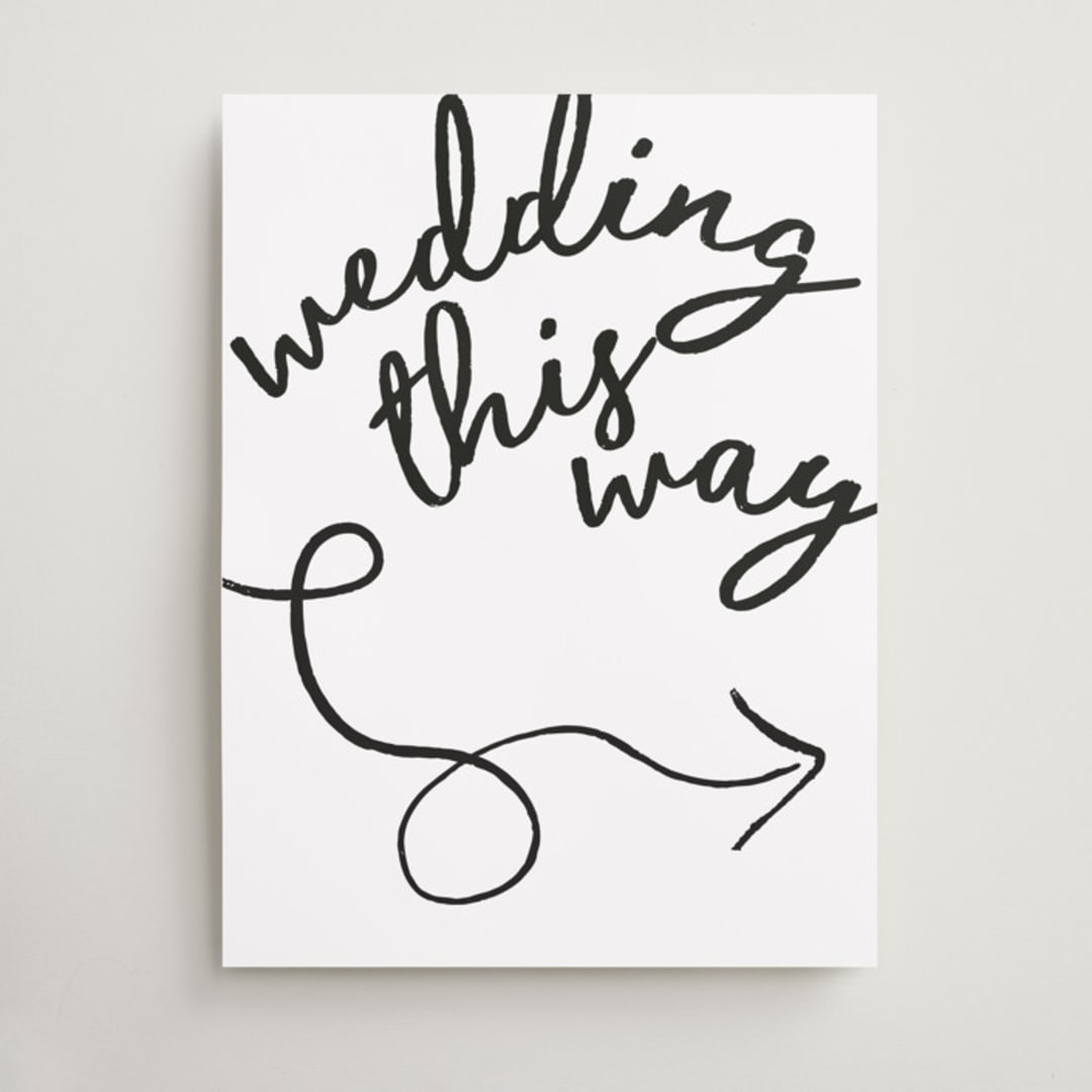 "Marlowe" - Direction Signs in Tuxedo by Kelly Watkins - Front