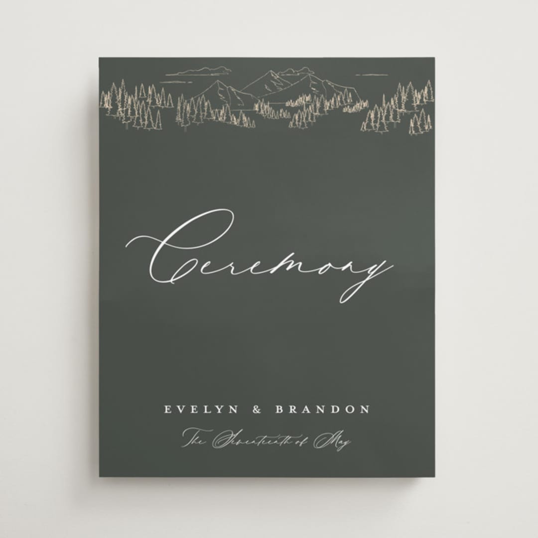 "Peaks" - Direction Signs in Hunter by Sarah Brown - Front