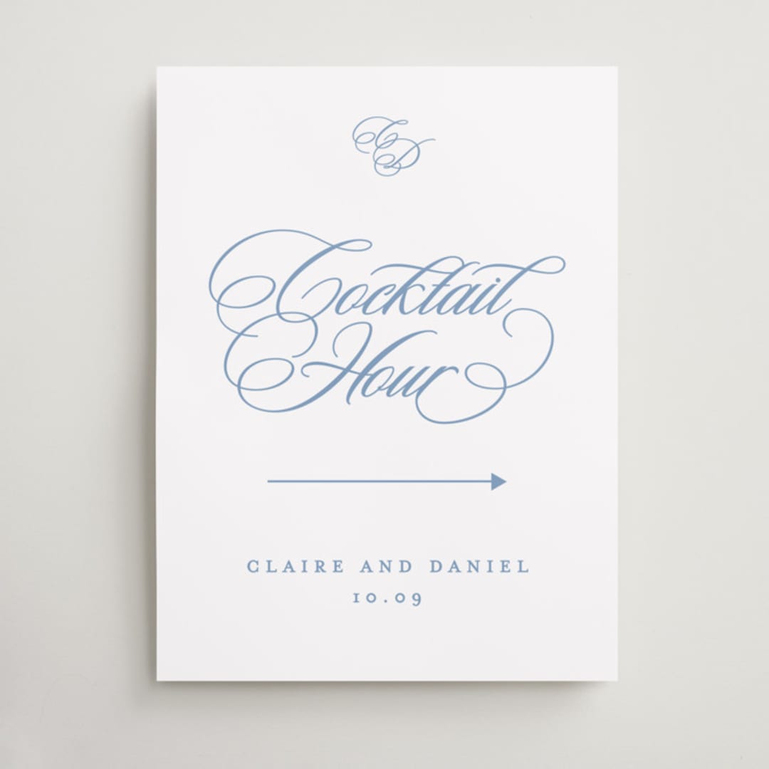 "Aristocratic" - Direction Signs in Sky by Creo Study - Front