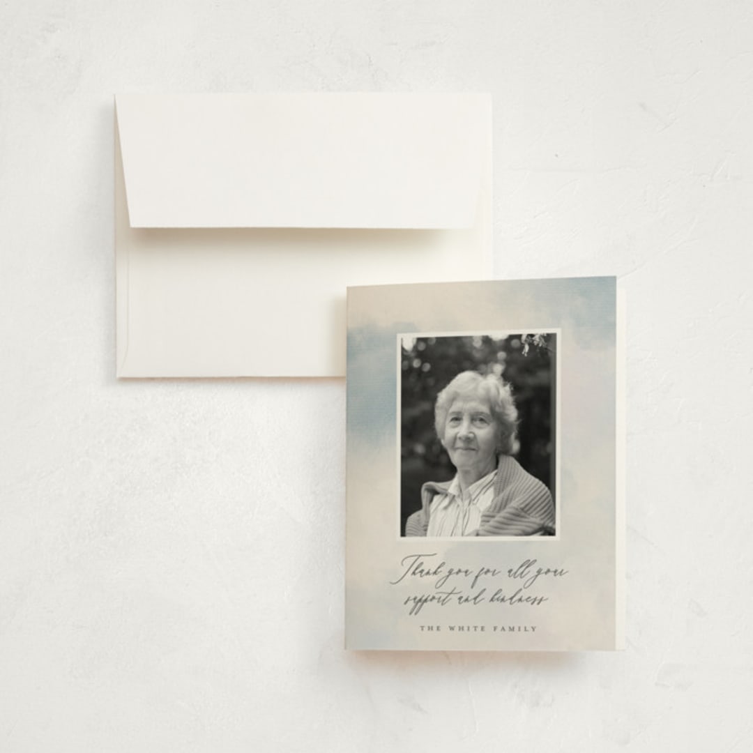 "Gods Creation" - Memorial Cards in Nature by Petra Kern - Front