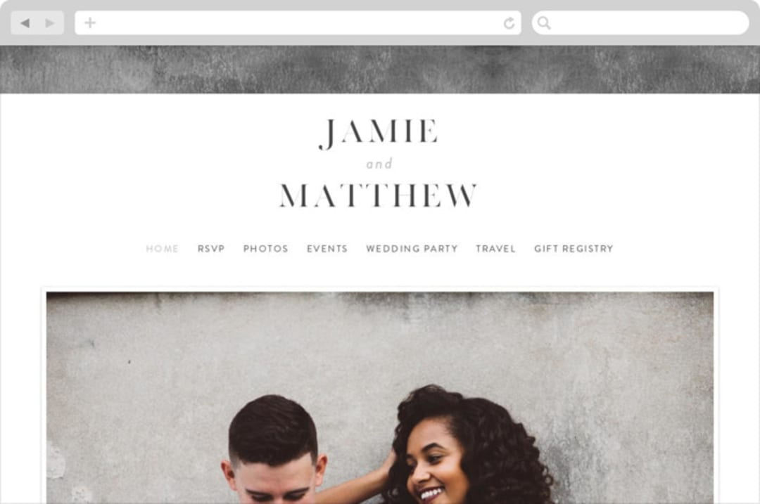 "set in stone" - Wedding Website in Granite by raven erebus - Desktop Design