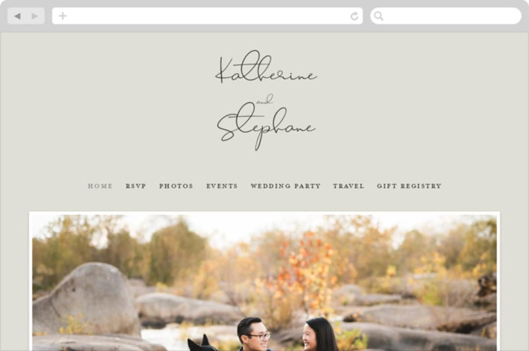"sweet sweet elegance" - Wedding Website in Dutch Cream by frances mathys - Desktop Design