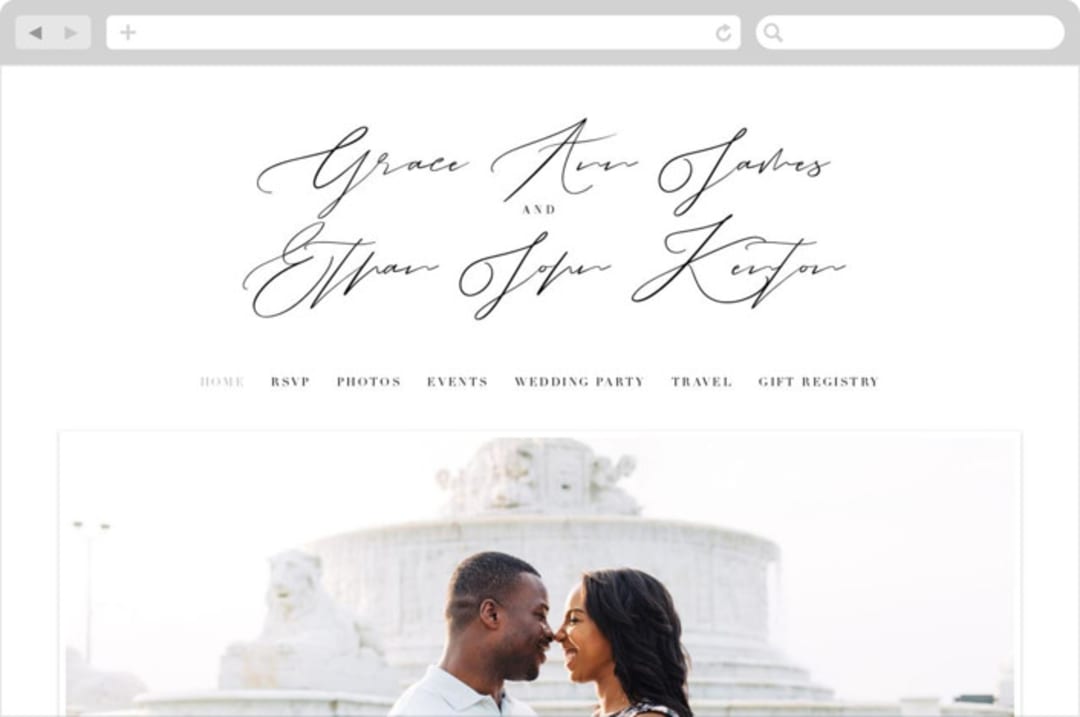 "first dance" - Wedding Website in Champagne by Kasia Labocki - Desktop Design