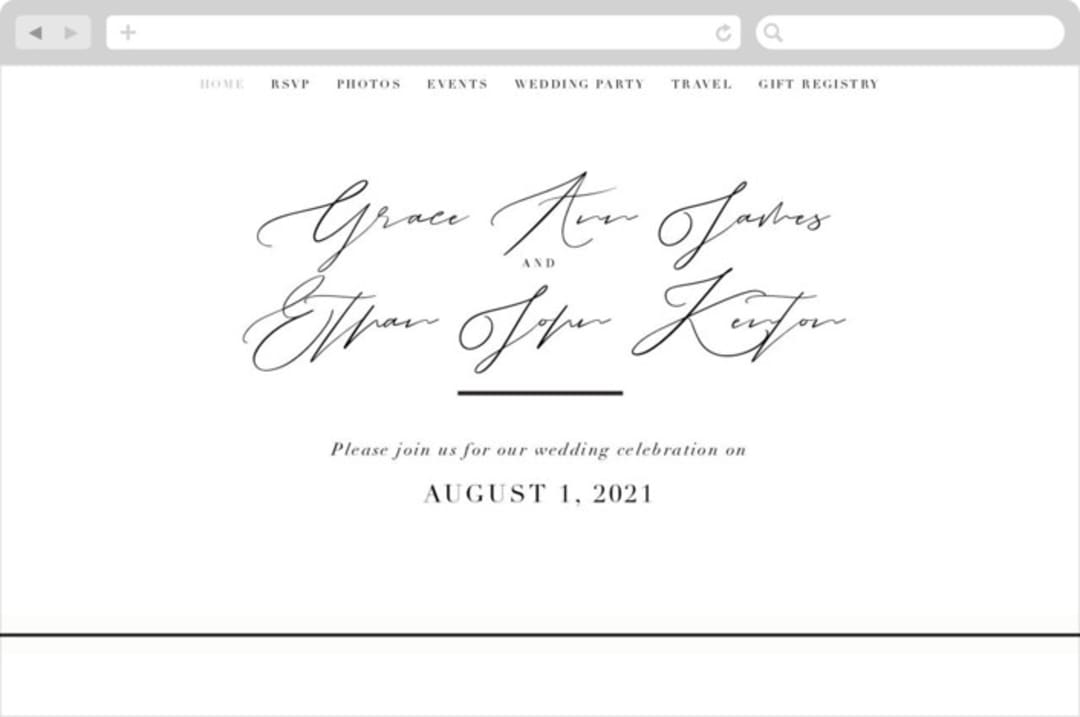 "first dance" - Wedding Website in Champagne by Kasia Labocki - Desktop Design
