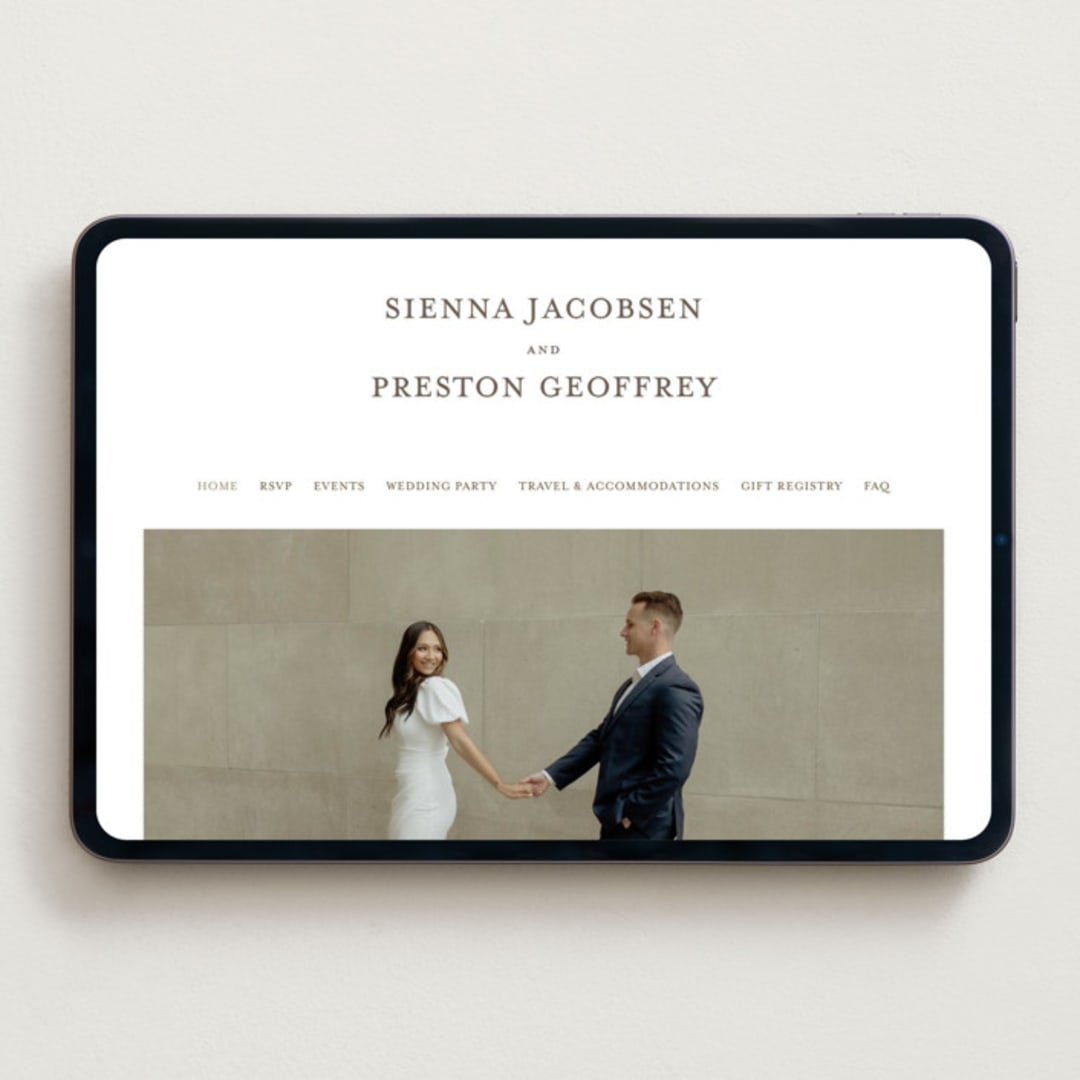 "shiruko" - Wedding Website in Coffee by chocomocacino - Desktop Design