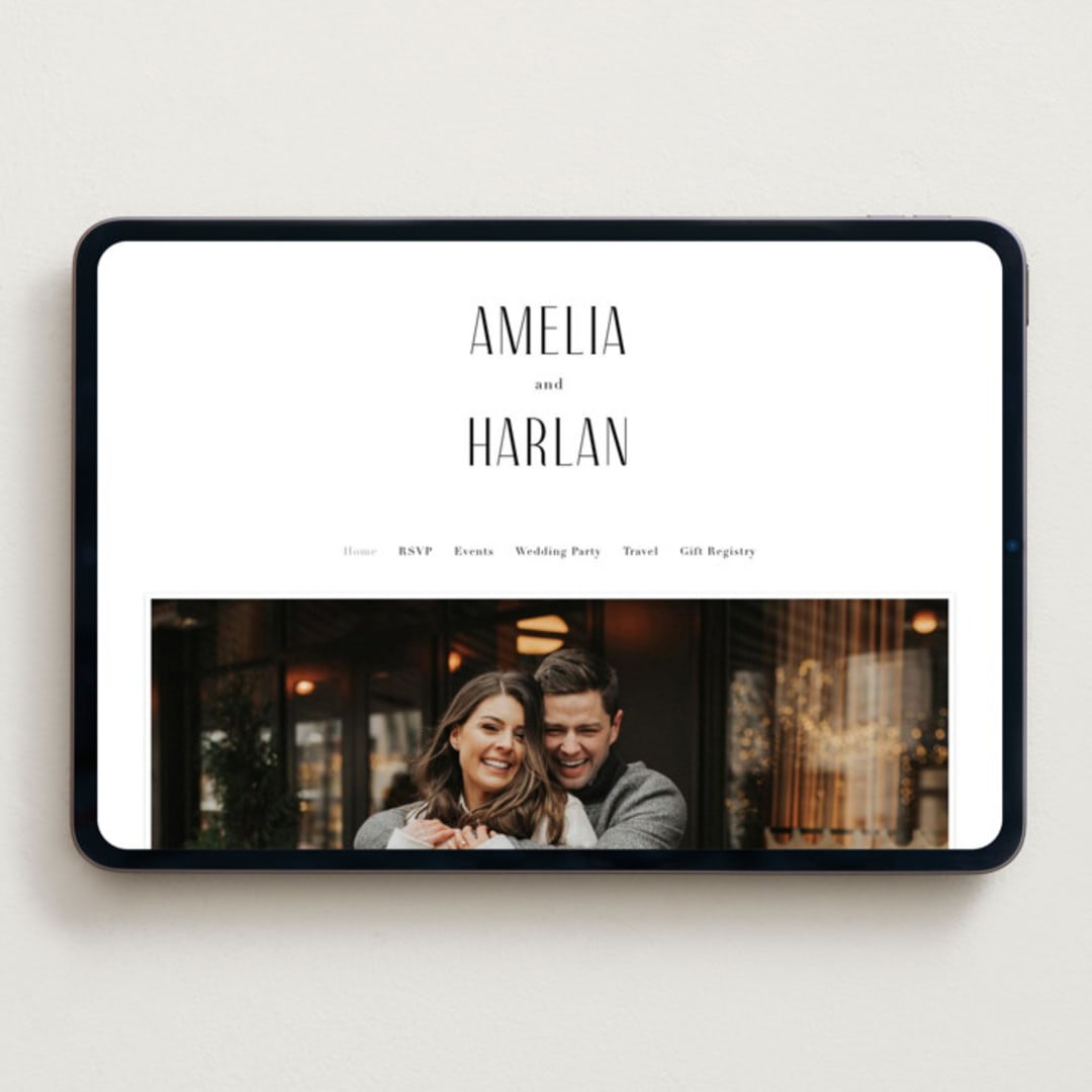 "photo" - Wedding Website in Snow by Lori Wemple - Desktop Design
