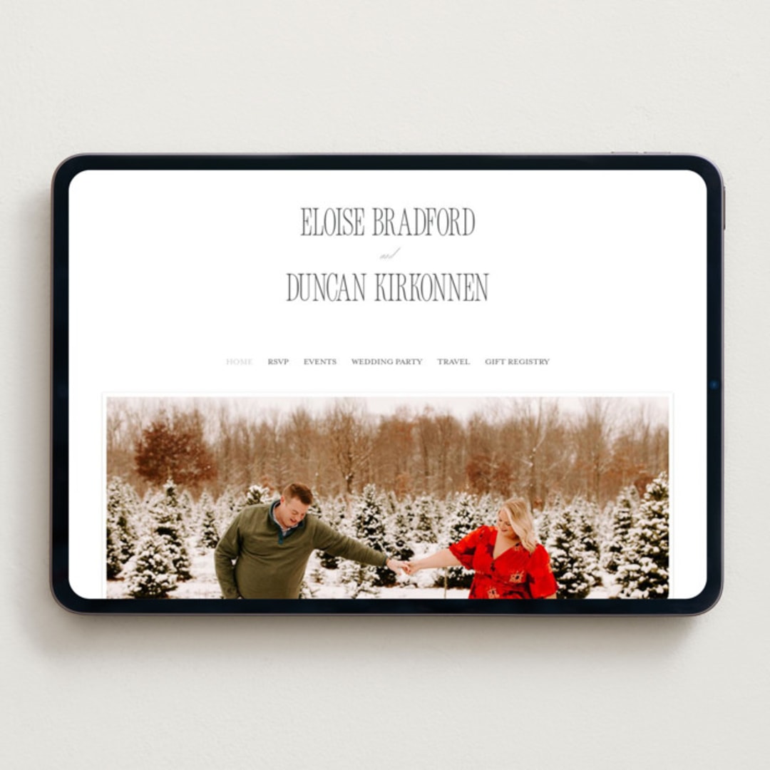 "ris al’amande" - Wedding Website in Sugar by chocomocacino - Desktop Design