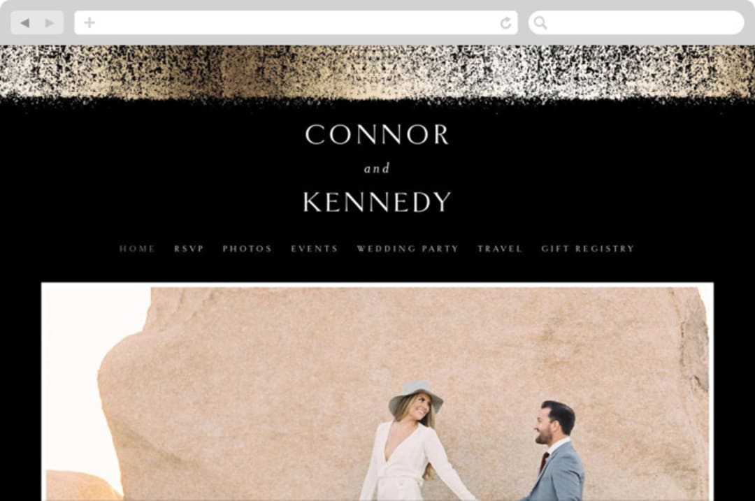 "the mill park" - Wedding Website in Tuxedo by Phrosné Barwood - Desktop Design