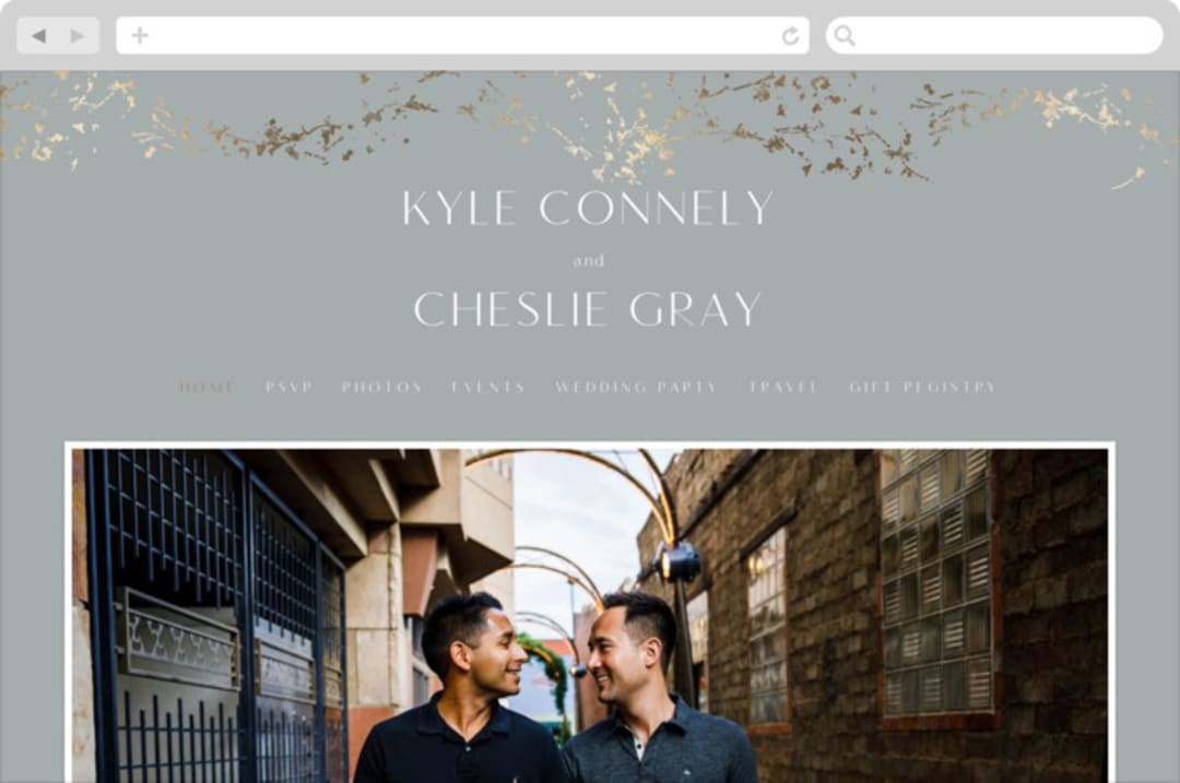 "love drops" - Wedding Website in Pale by Phrosné Barwood - Desktop Design