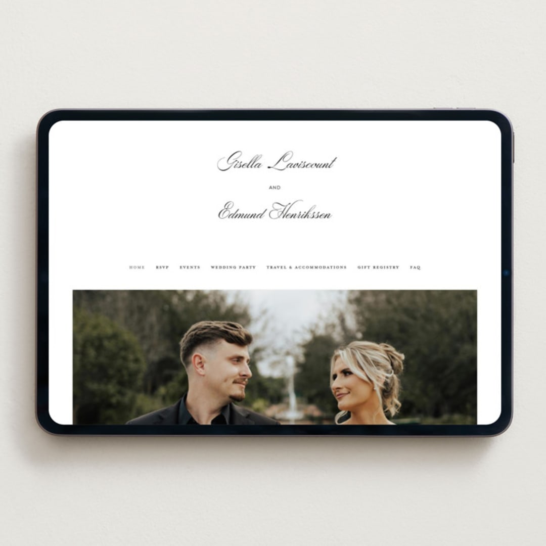"gregada" - Wedding Website in Salt by chocomocacino - Desktop Design