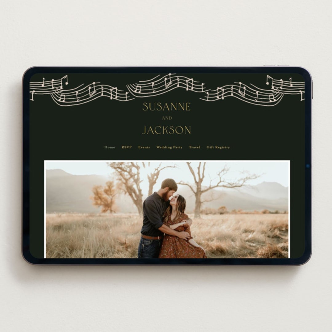 "New Orleans from Disney's Princess and The Frog" - Wedding Website in Mystic by Phrosné Barwood - Desktop Design