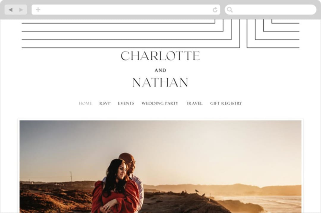 "contemporary photo" - Wedding Website in Cloud by Erin Deegan - Desktop Design