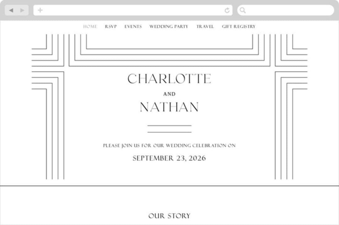"contemporary photo" - Wedding Website in Cloud by Erin Deegan - Desktop Design