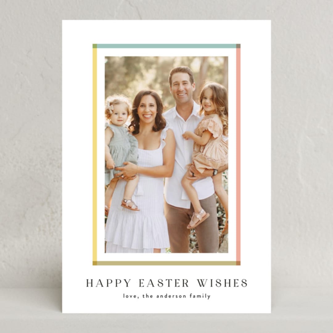 "colorful frame" - Easter Photo Cards in Sunshine by Iveta Angelova - Front
