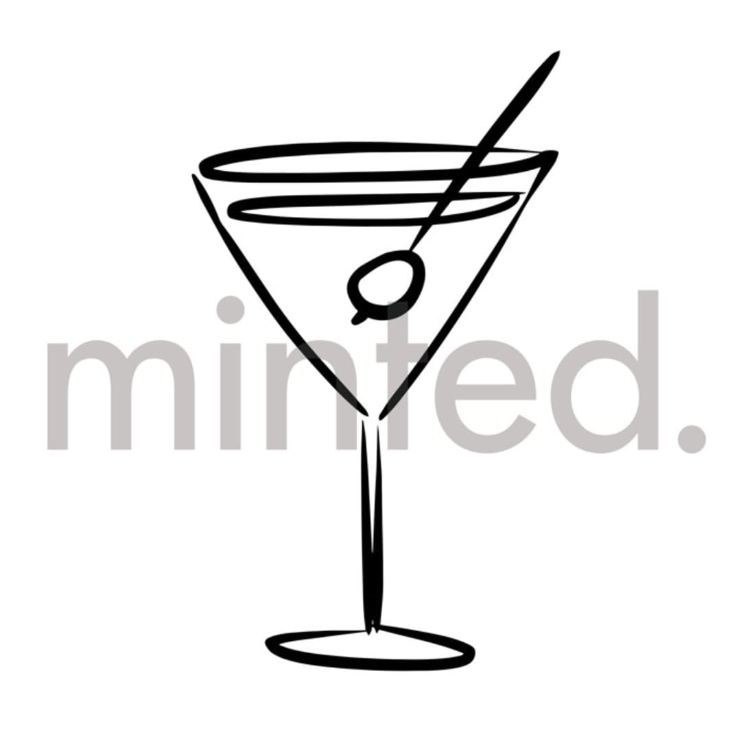 "Martini" - Design Element in Caviar by Ani Somi - Design Element