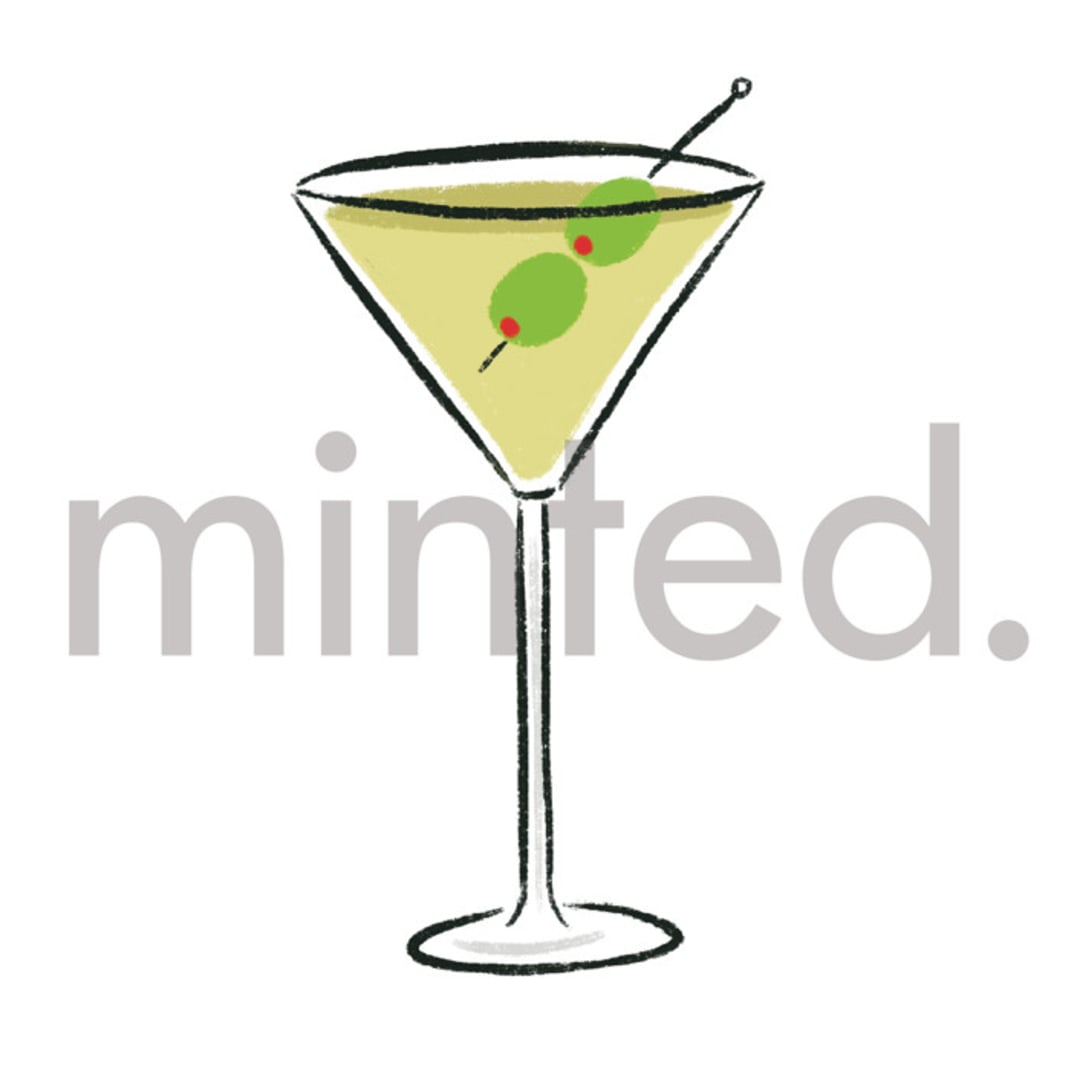"Martini" - Design Element in Olive by chocomocacino - Design Element