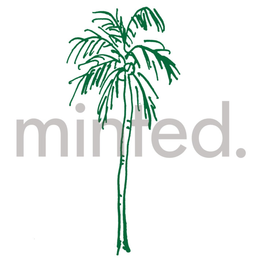 "Palm Tree" - Design Element in Palm by Cass Loh - Design Element