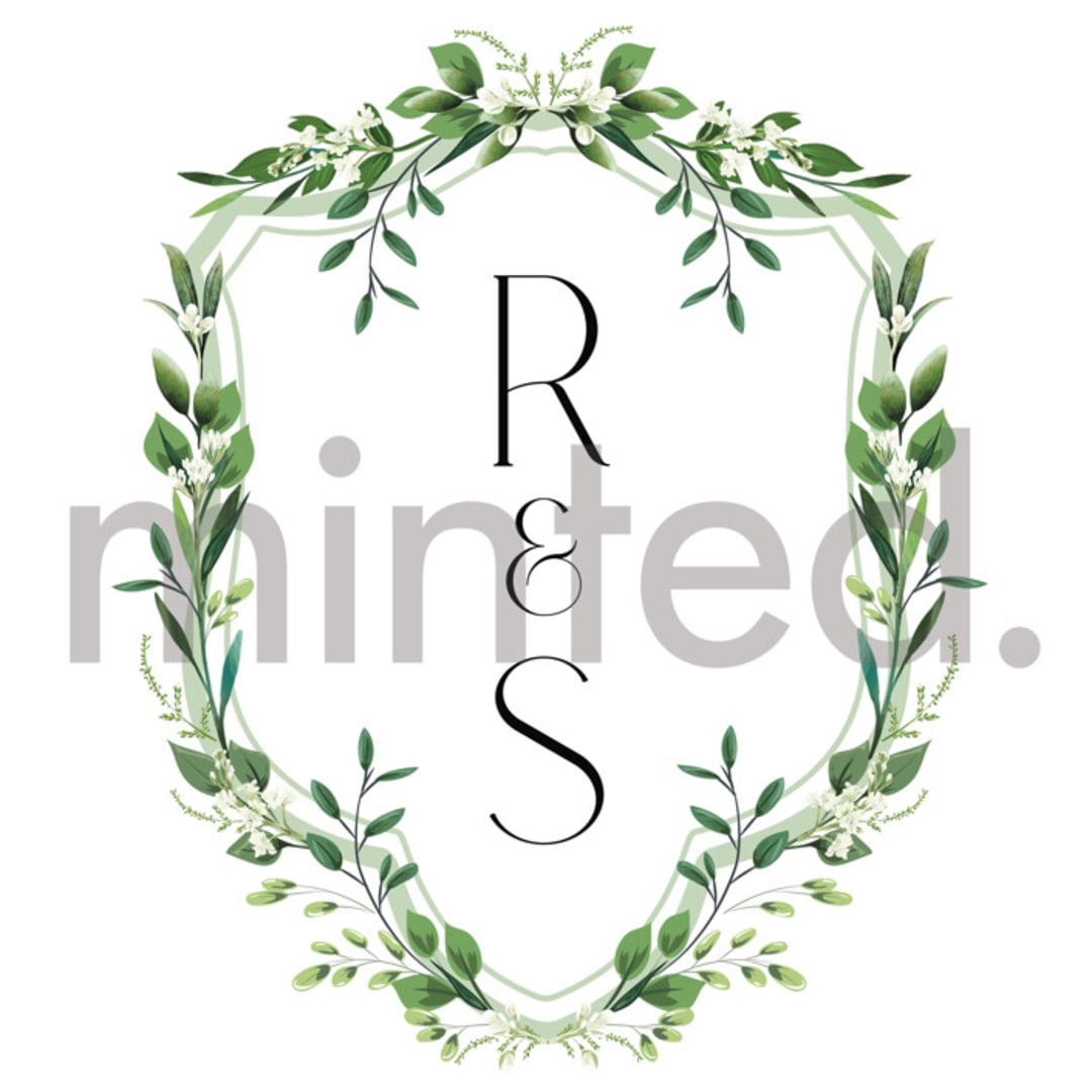 "Custom Carmel Valley Crest" - Design Element in Eucalyptus by Susan Moyal - Design Element