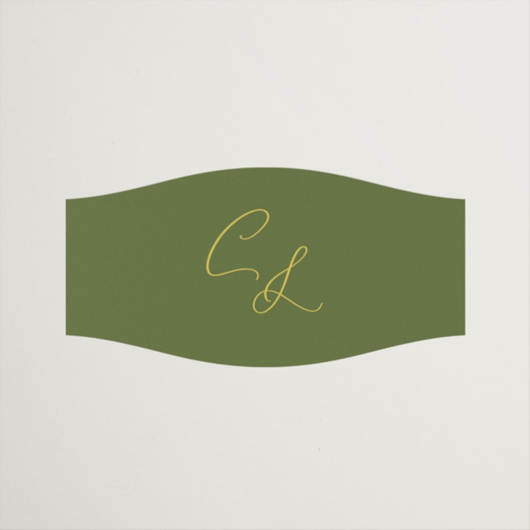 "Calia " - Engagement Party Favor Stickers in Caribbean Citrus by Ani Somi - Front