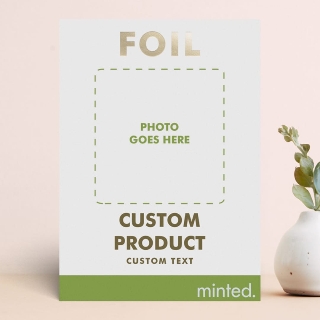 "Portrait Custom" - Bachelorette Party Invitations in Golden by Minted - Front