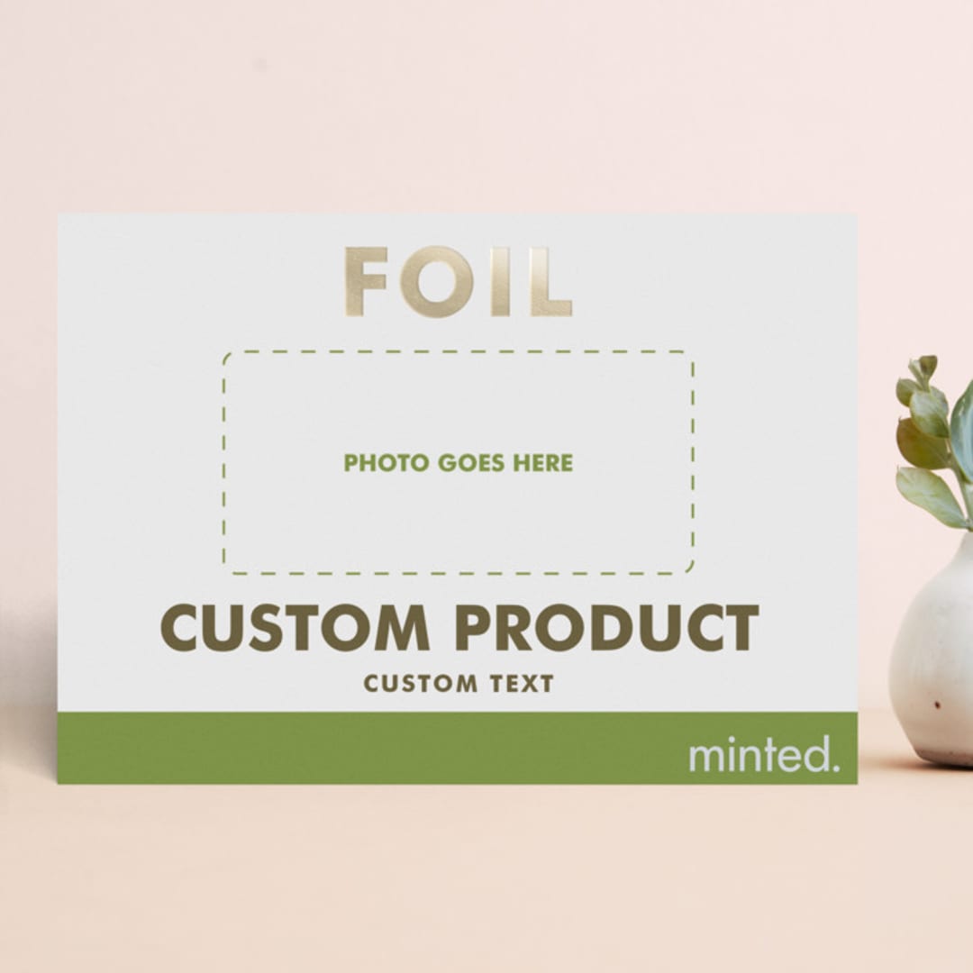 "Landscape Custom" - Bachelorette Party Invitations in Golden by Minted - Front