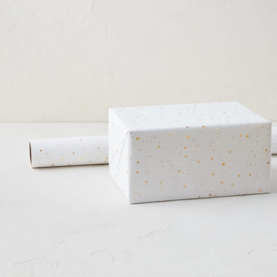 "confetti stars" - Wrapping Paper Roll in Cloud by Jenna Holcomb