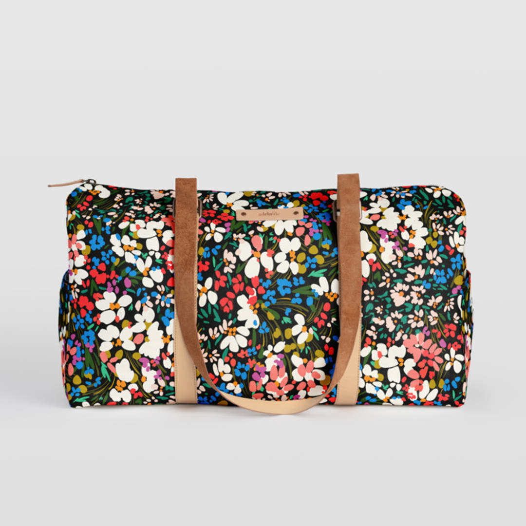 "garden club" - Fillmore Duffle in Roses by Angela Marzuki - Fillmore Duffle