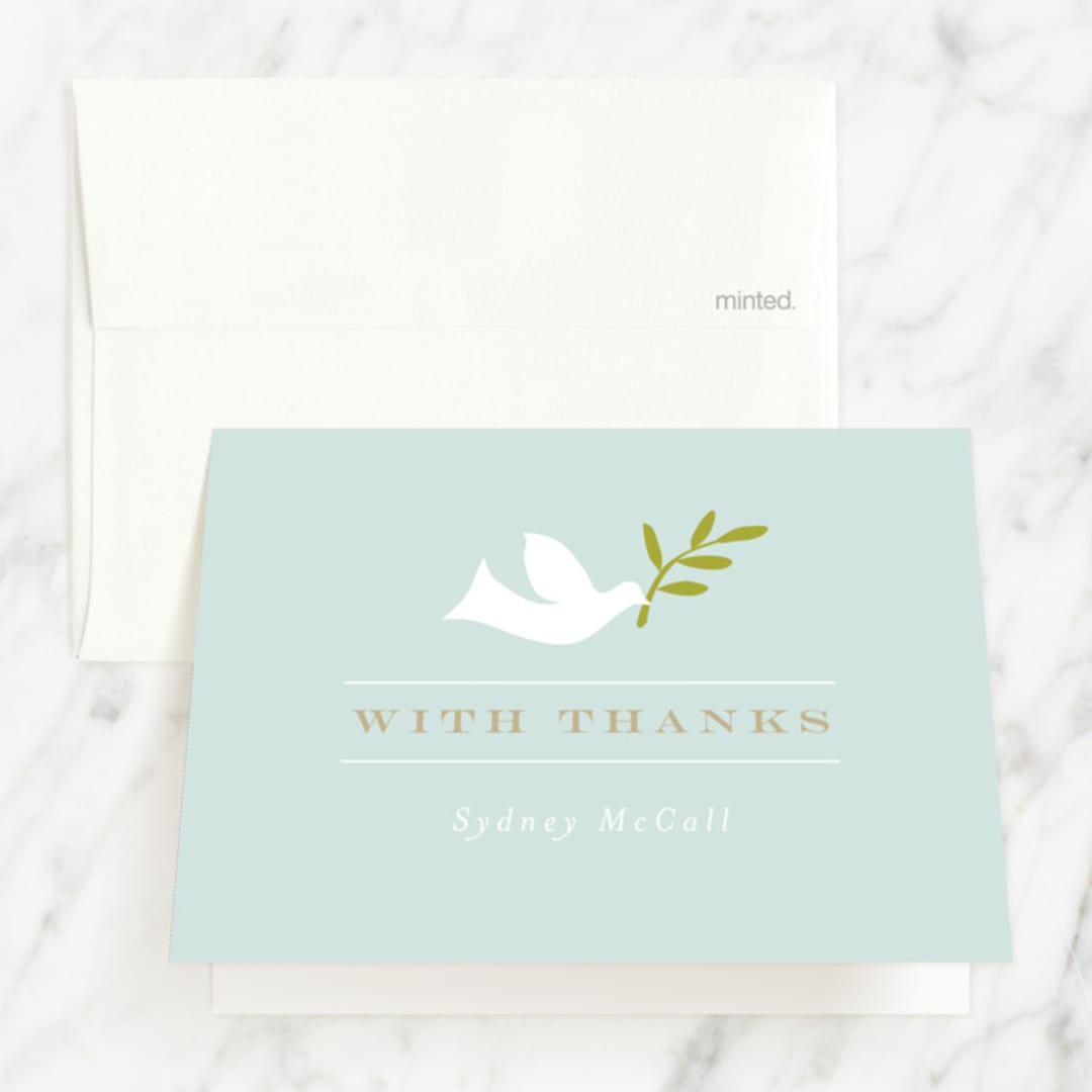 "Icons of Faith" - First Holy Communion Thank You Cards in Clearwater by Jennifer Wick - Front
